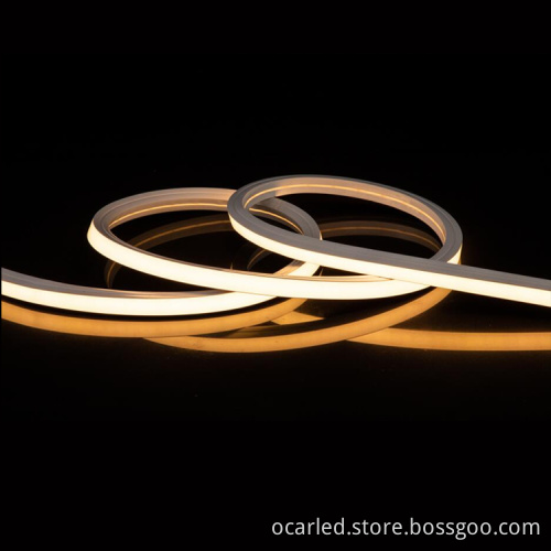 Warm White Recessed LED Silicone Tube Neon Flex Light 12V 24V